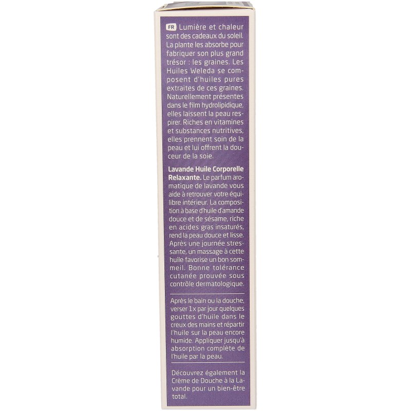 Weleda Lavendel ontspannende body olie 100 Milliliter