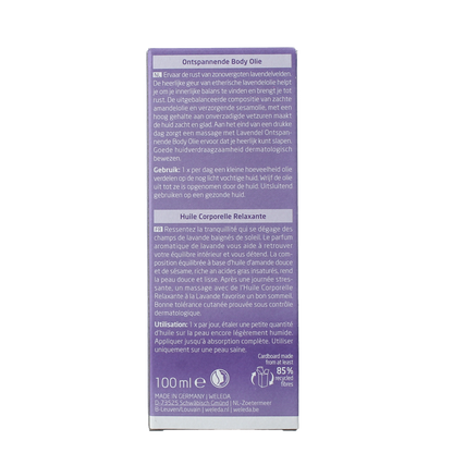 Weleda Lavendel ontspannende body olie 100.00 Milliliter