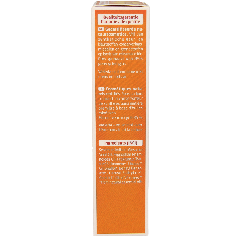 Weleda Duindoorn vitaliserende body olie 100 Milliliter