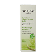 Weleda Wilg zuiverende gezichtscreme light 30 Milliliter