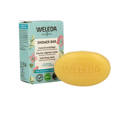 Weleda Shower bar geranium + litsea cubeba 75 Gram