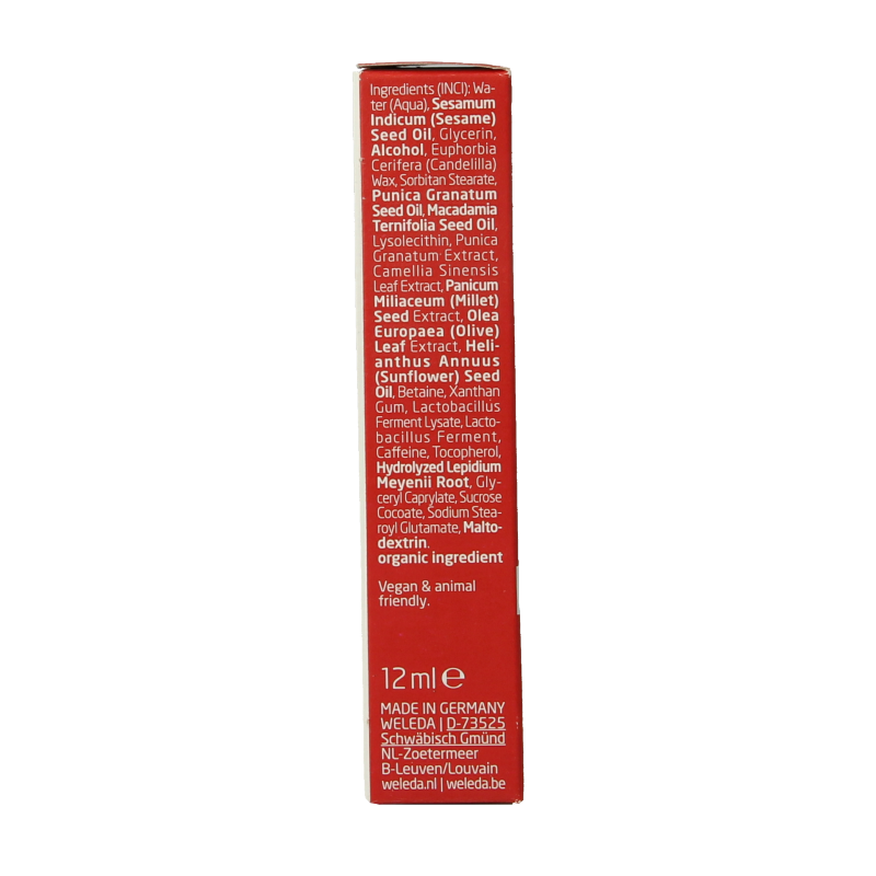 Weleda Granaatappel & maca verstevigende oogcontourcreme 12 Milliliter