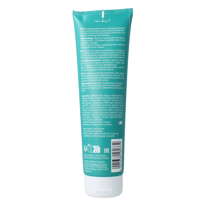 Weleda Rozemarijn revitaliserende conditioner 150 Milliliter
