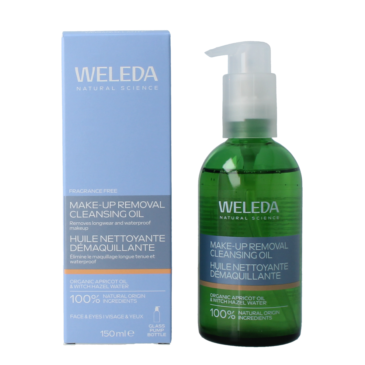 Weleda Reinigingsolie & make up remover 150.00 Milliliter