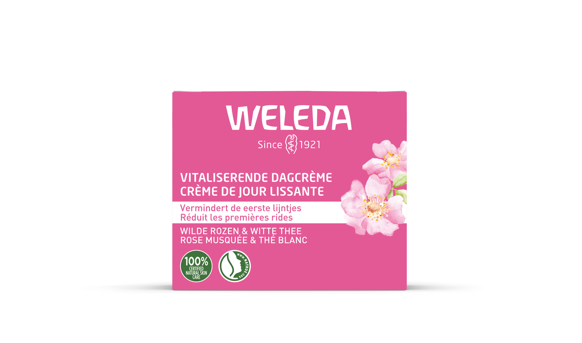 Weleda Wilde rozen & witte thee dagcreme 40.00 Milliliter