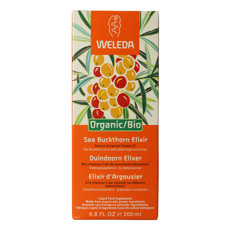 Weleda Duindoorn elixer bio 200 Milliliter