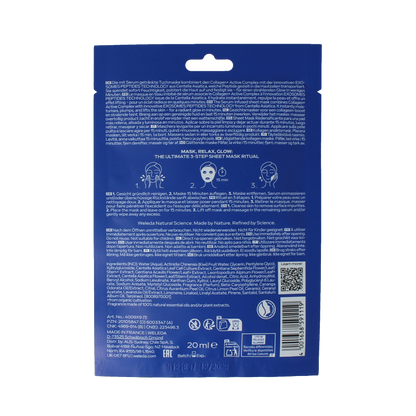 Weleda Exo boost collageen sheet mask bio 20 Milliliter
