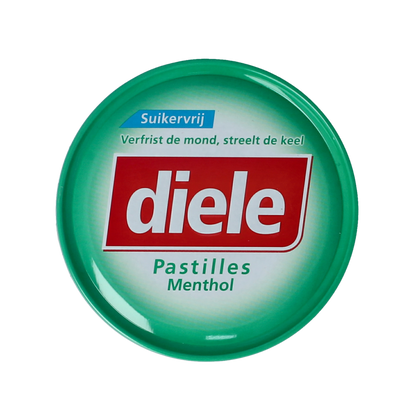 Diele Menthol suikervrij 50.00 Gram