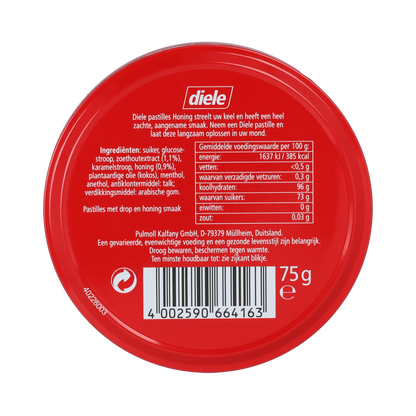 Diele Honing 75.00 Gram