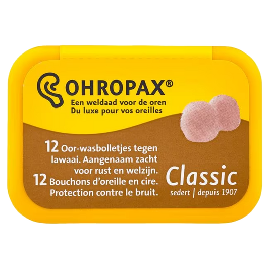 Ohropax Geluiddemper lawaai classic 12 Stuks
