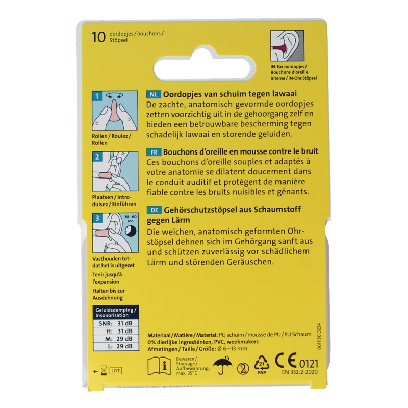 Ohropax Soft 10 Stuks