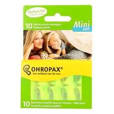Ohropax Soft geluid mini 10 Stuks