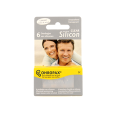 Ohropax Silicon clear 6.00 Stuks