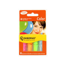 Ohropax Oordopjes geluiddempend color 8.00 Stuks