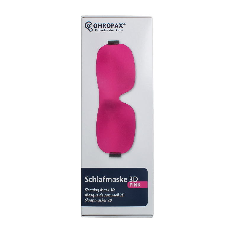 Ohropax Slaapmasker roze 1 Stuks