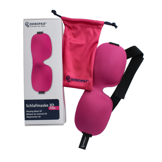 Ohropax Slaapmasker roze 1 Stuks
