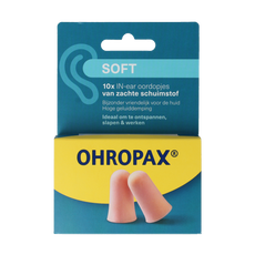 Ohropax Oordopjes soft 10.00 Stuks