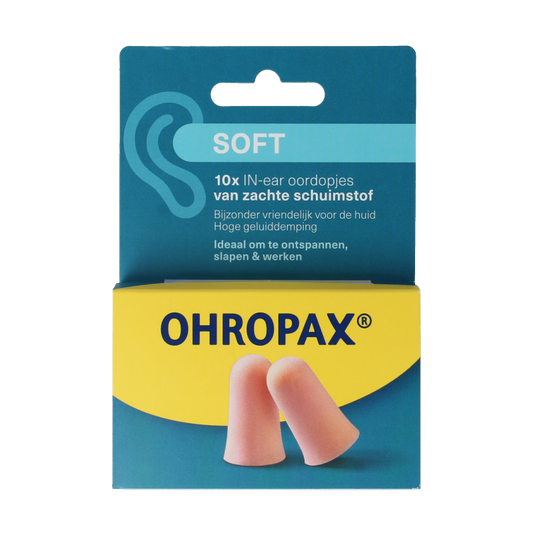 Ohropax Oordopjes soft 10 Stuks