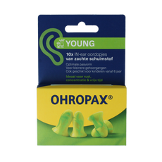 Ohropax Oordopjes young 10.00 Stuks