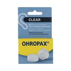 Ohropax Silicon clear 6.00 Stuks