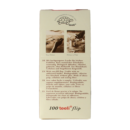 Teeli Theefilters XS 100 Stuks