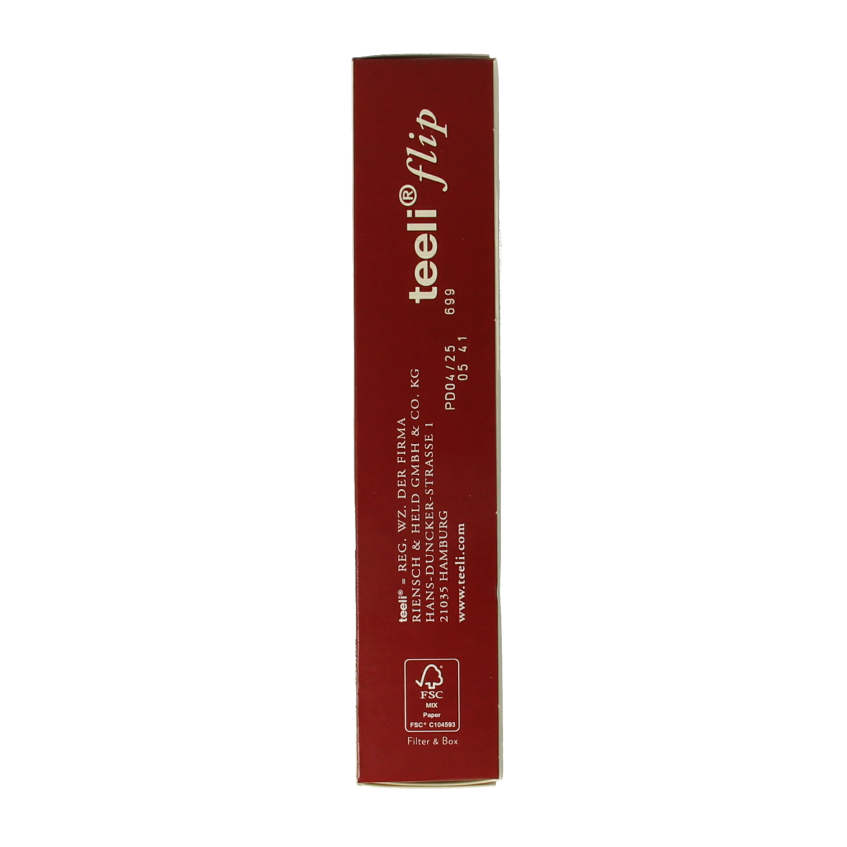 Teeli Theefilters XS 100 Stuks