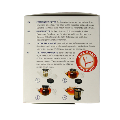 Simon Levelt Theefilter permanent maat L 1.00 Stuks