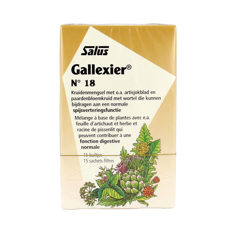 Salus Kruidenthee 18 gallexier 15 Zakjes