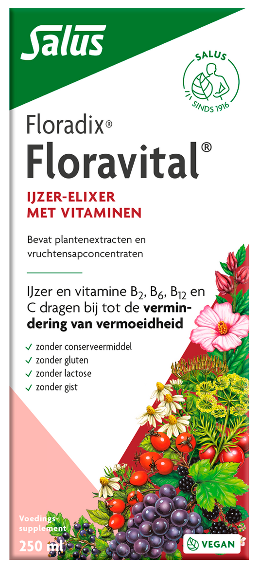 Salus Floradix floravital 250.00 Milliliter