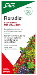 Salus Floradix ijzer elixer 500 Milliliter