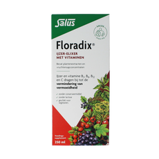 Salus Floradix ijzer elixer 250.00 Milliliter