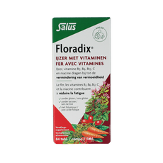 Salus Floradix ijzer tabletten 84 Tabletten