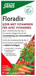 Salus Floradix ijzer tabletten 84 Tabletten
