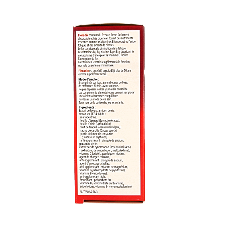 Salus Floradix ijzer tabletten 147 Tabletten