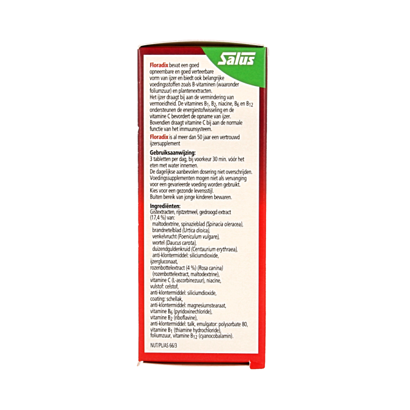 Salus Floradix ijzer tabletten 147 Tabletten