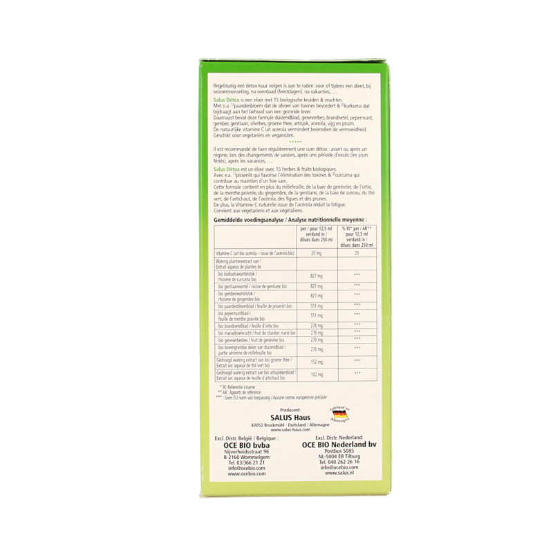 Salus Detox bio 250 Milliliter