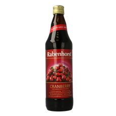Rabenhorst Cranberrysap puur bio 750 Milliliter