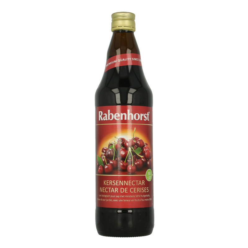 Rabenhorst Kersen nektar bio 750 Milliliter