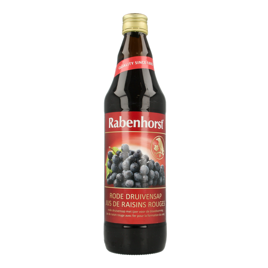 Rabenhorst Druivensap met ijzer 750 Milliliter