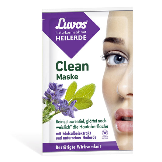 Luvos Crememasker clean 7.5ml 2.00 Stuks