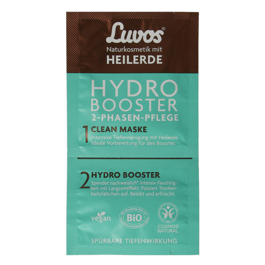 Luvos Crememasker hydro booster 2 fasen bio 9.50 Milliliter