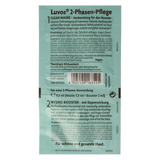 Luvos Crememasker hydro booster 2 fasen bio 9.5 Milliliter