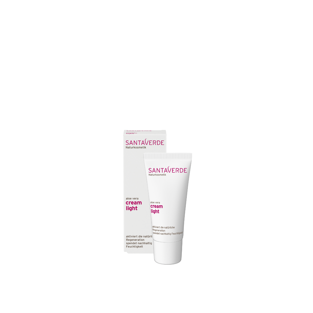 Santaverde Aloe vera dag/nachtcreme light 30.00 Milliliter
