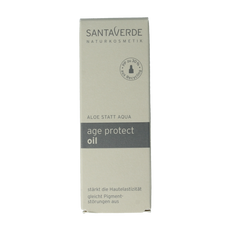 Santaverde Aloe vera age protect gezichtsolie 30 Milliliter