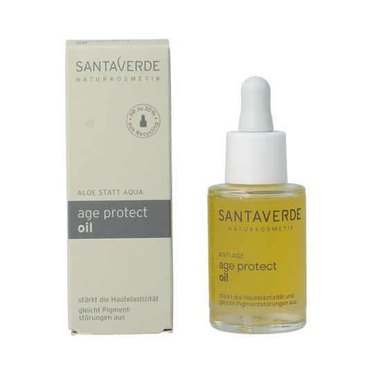 Santaverde Aloe vera age protect gezichtsolie 30 Milliliter