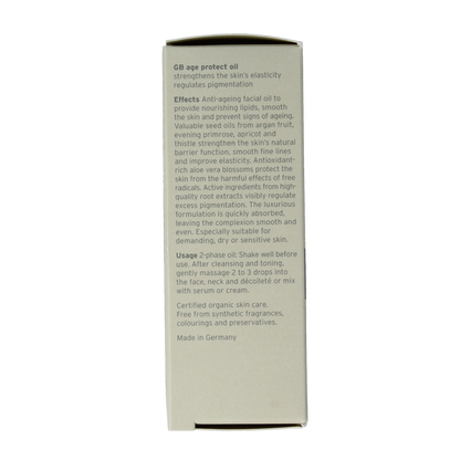 Santaverde Aloe vera age protect gezichtsolie 30.00 Milliliter