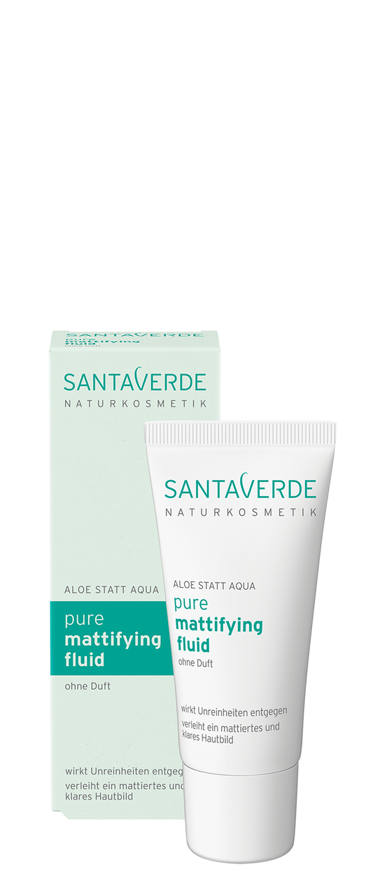 Santaverde Pure matterende creme zonder parfum 30 Milliliter