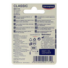 Hansaplast Hechtpleister classic 5m x 2.5cm 1.00 Stuks