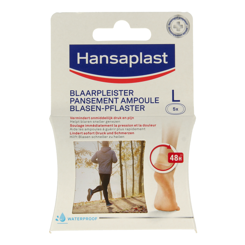 Hansaplast SOS Blaarpleister groot 5 Stuks