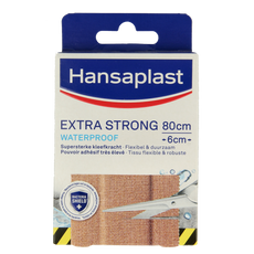 Hansaplast Extra strong waterproof pleisters 8.00 Stuks